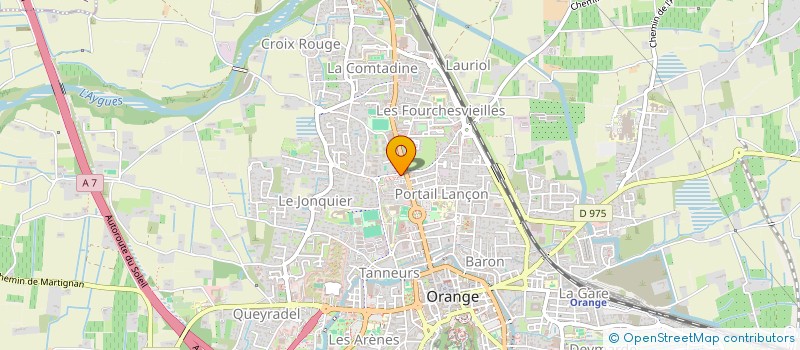 localisation de l'entreprise SCI BB IMMO  ORANGE