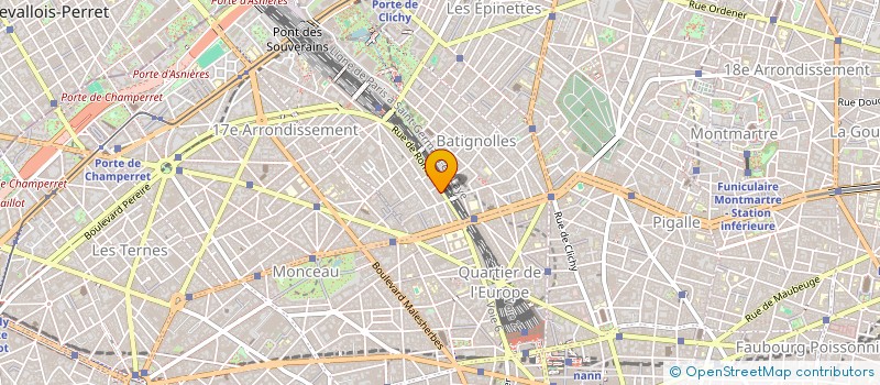 localisation de l'entreprise SCI BB MOINEAU  PARIS