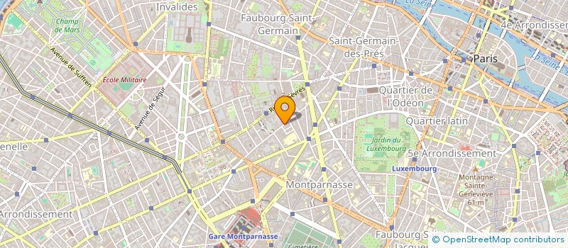 localisation de l'entreprise SCI BBA BERCHON  PARIS