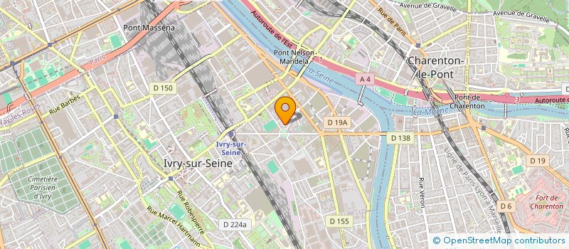 localisation de l'entreprise SCI BBA IMMOBILIER à IVRY-SUR-SEINE