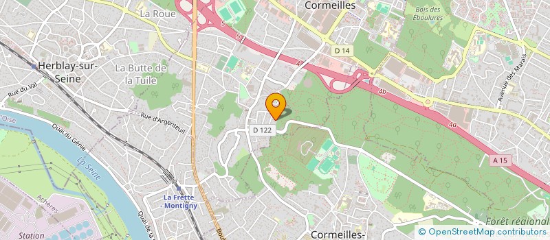 localisation de l'entreprise SCI BBB à MONTIGNY-LES-CORMEILLES