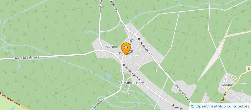 localisation de l'entreprise SCI BBB  SAINT-AUBIN-DE-MEDOC