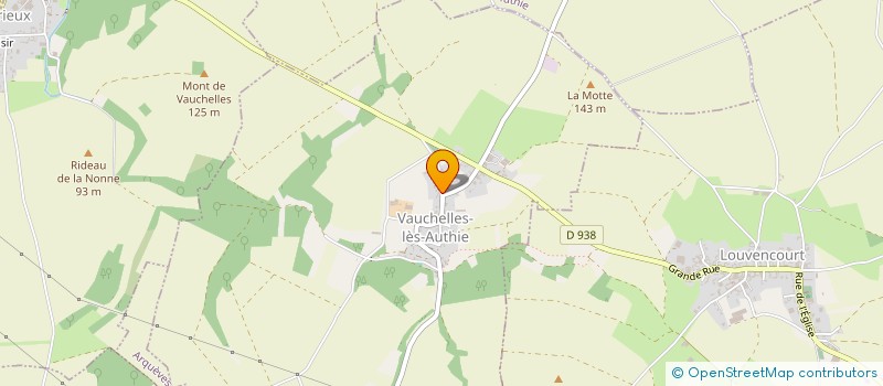 localisation de l'entreprise SCI BBCB  VAUCHELLES-LES-AUTHIE