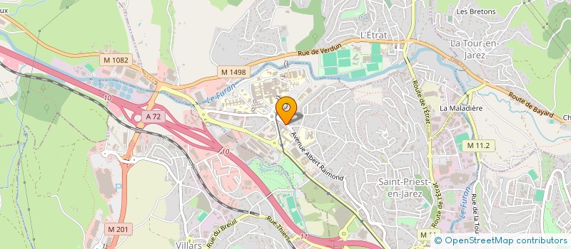 localisation de l'entreprise SCI BBCDV  SAINT-PRIEST-EN-JAREZ