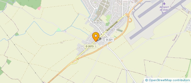 localisation de l'entreprise SCI BBCS  TAVAUX