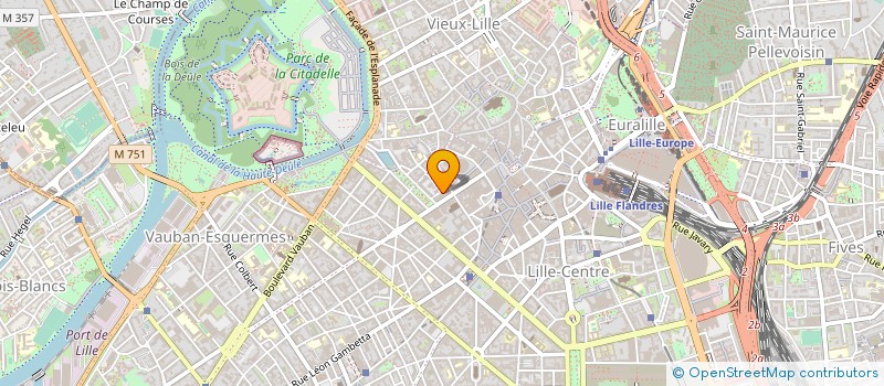localisation de l'entreprise SCI BBD à LILLE