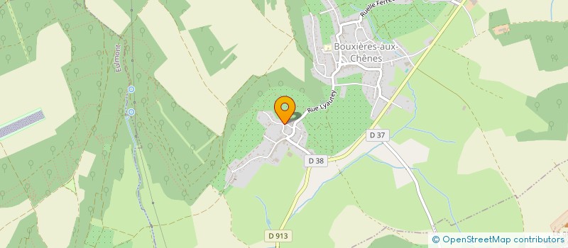 localisation de l'entreprise SCI BBEY  BOUXIERES-AUX-CHENES