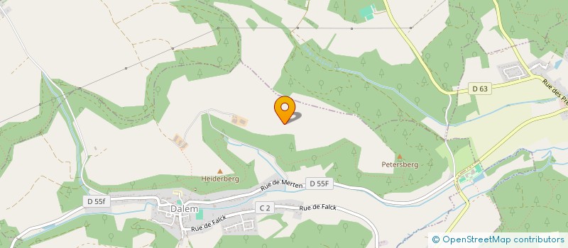 localisation de l'entreprise SCI BBM  REMERING