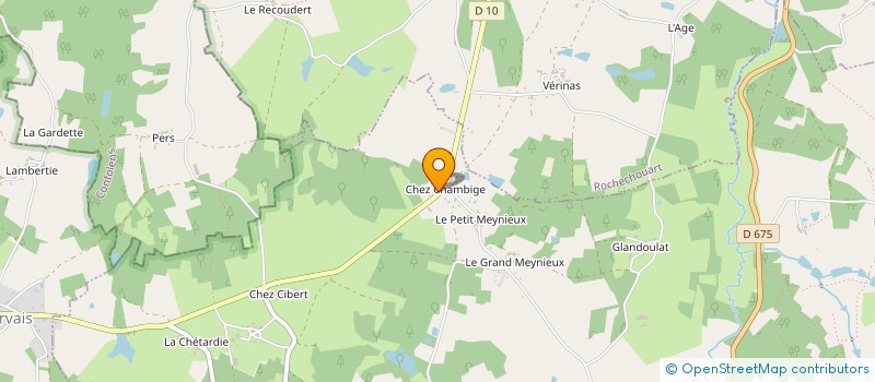 localisation de l'entreprise SCI BBPC  VAYRES