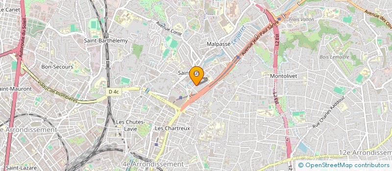 localisation de l'entreprise SCI BBPF à MARSEILLE