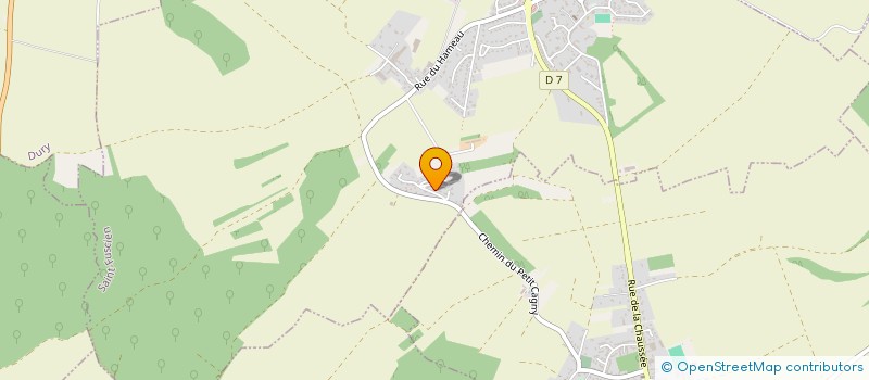 localisation de l'entreprise SCI BBQ 1997  SAINT-FUSCIEN