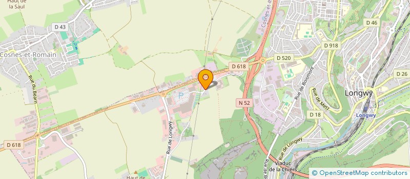 localisation de l'entreprise SCI BBR  LEXY