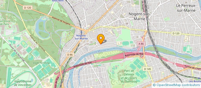 localisation de l'entreprise SCI BBRBB à NOGENT-SUR-MARNE