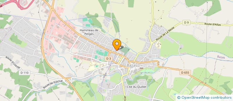 localisation de l'entreprise SCI BBT  SAINT-COME