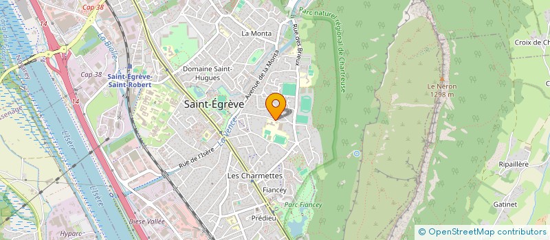 localisation de l'entreprise SCI BBX MVD  SAINT-EGREVE