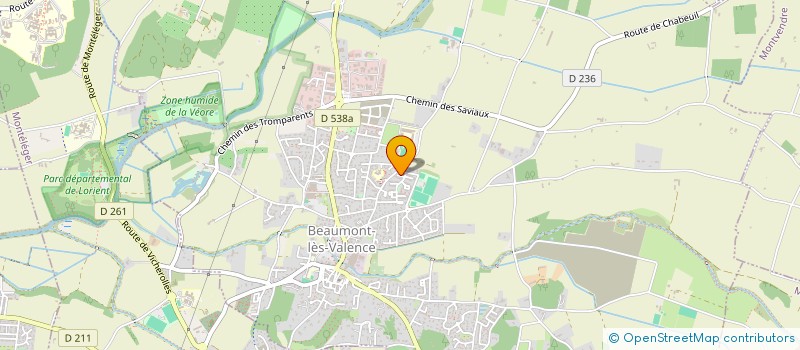 localisation de l'entreprise SCI BC à BEAUMONT-LES-VALENCE