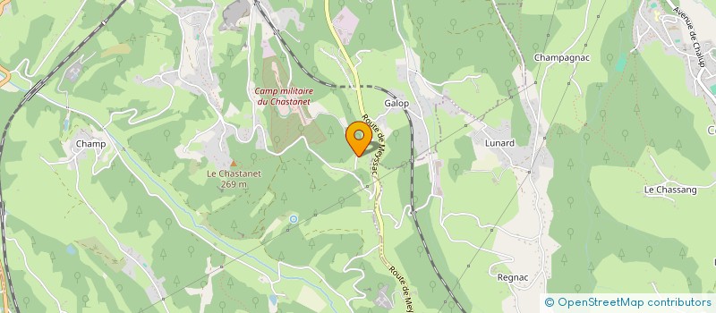 localisation de l'entreprise SCI BC à BRIVE LA GAILLARDE