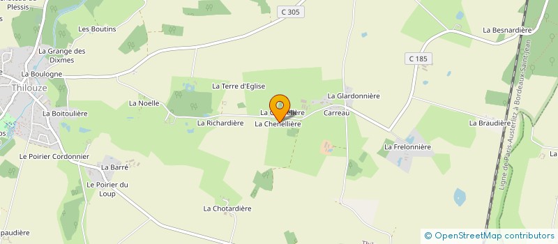 localisation de l'entreprise SCI BC à THILOUZE