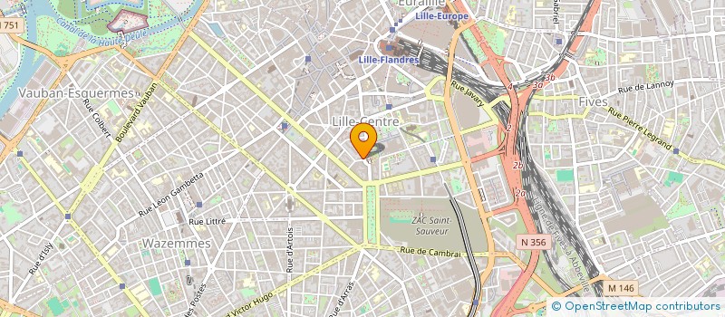 localisation de l'entreprise SCI BC à LILLE