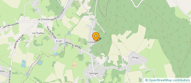 localisation de l'entreprise SCI BC BIZY à PARIGNY-LES-VAUX