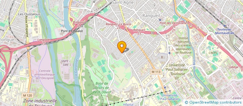localisation de l'entreprise SCI BC BM à TOULOUSE