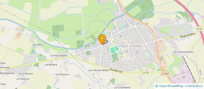 localisation de l'entreprise SCI BC CSN  LONGUE-JUMELLES