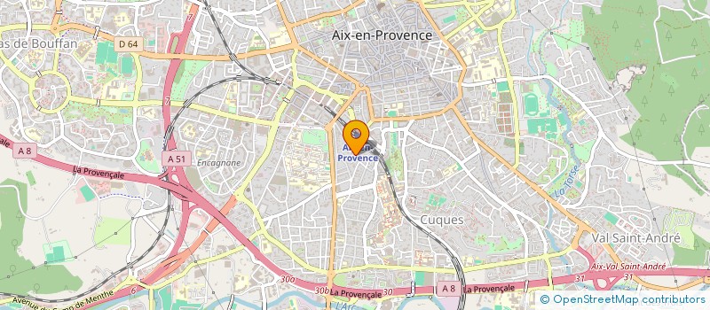 localisation de l'entreprise SCI BC DRAGUIGNAN à AIX-EN-PROVENCE