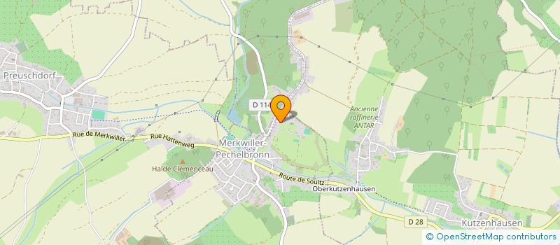 localisation de l'entreprise SCI BC HABITAT  MERKWILLER-PECHELBRONN