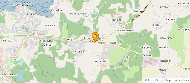 localisation de l'entreprise SCI BC IMMO  BELZ