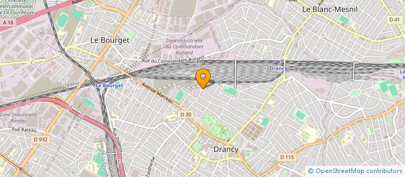 localisation de l'entreprise SCI BC PARTNERS à SAINT-DENIS