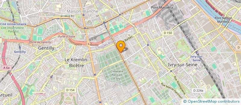 localisation de l'entreprise SCI BCB à IVRY-SUR-SEINE