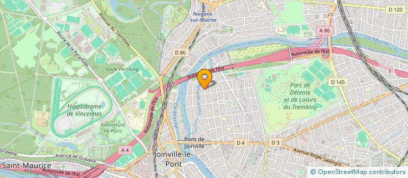 localisation de l'entreprise SCI BCB à JOINVILLE-LE-PONT