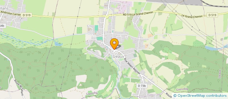 localisation de l'entreprise SCI BCB INVEST  IZEAUX