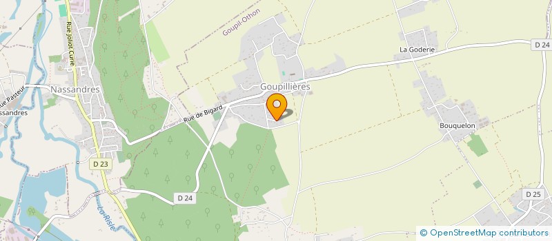 localisation de l'entreprise SCI BCBG  GOUPIL-OTHON