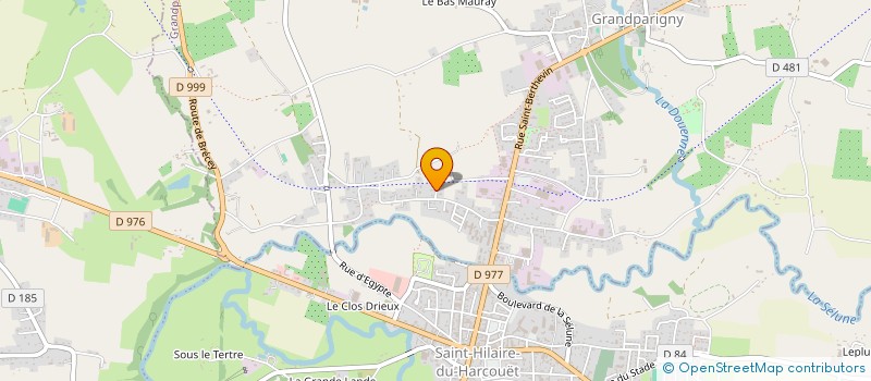 localisation de l'entreprise SCI BCBG  GRANDPARIGNY