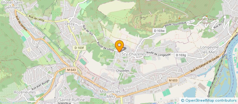 localisation de l'entreprise SCI BCCM  ENTRANGE