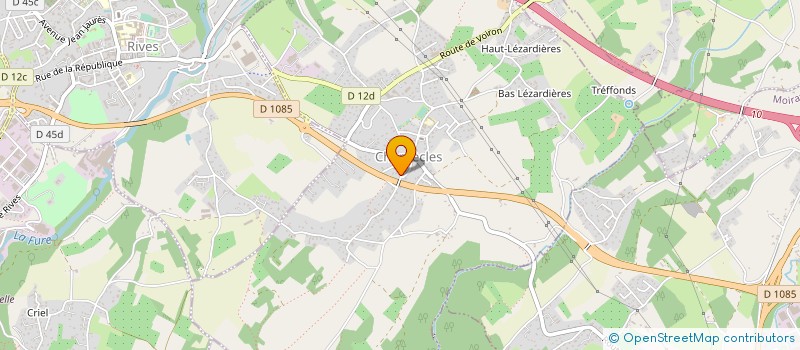 localisation de l'entreprise SCI BCD  CHARNECLES