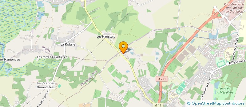 localisation de l'entreprise SCI BCD  SAINT-LEGER-LES-VIGNES