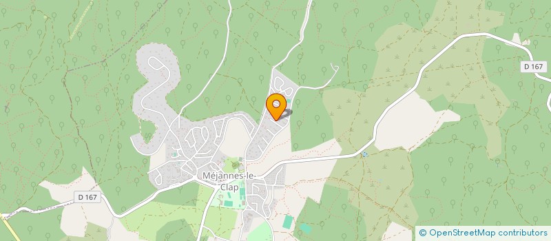 localisation de l'entreprise SCI BCFD  MEJANNES-LE-CLAP