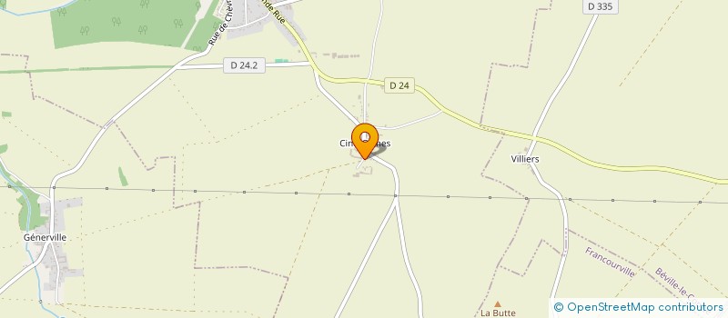 localisation de l'entreprise SCI BCGP à HOUVILLE-LA-BRANCHE