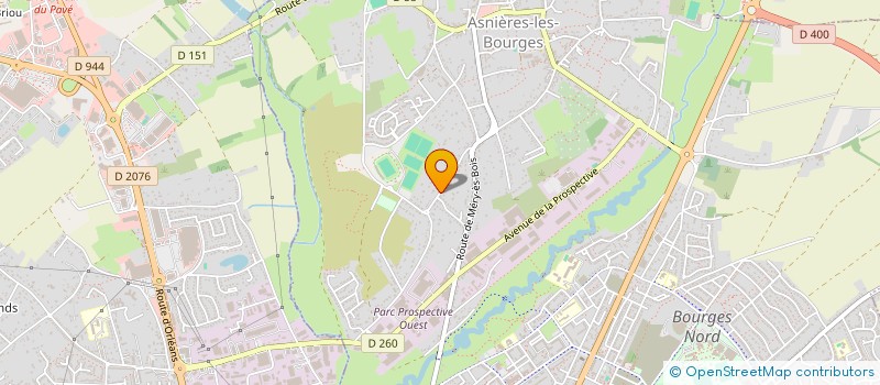 localisation de l'entreprise SCI BCIC  BOURGES