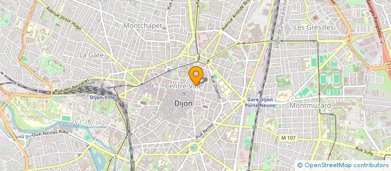 localisation de l'entreprise SCI BCJ3 à DIJON