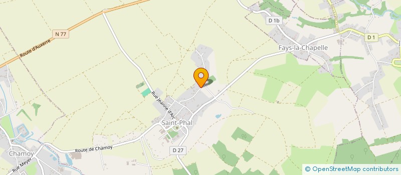 localisation de l'entreprise SCI BCJM  SAINT-PHAL