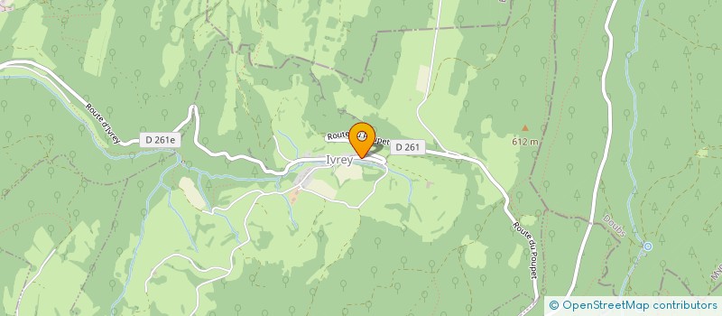 localisation de l'entreprise SCI BCJMV  IVREY