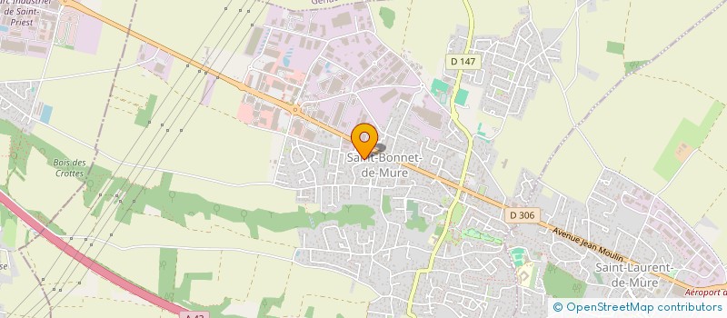 localisation de l'entreprise SCI BCJTJ  SAINT-BONNET-DE-MURE