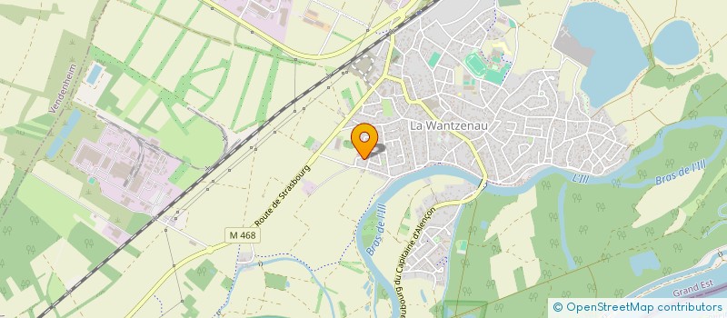 localisation de l'entreprise SCI BCL AVENIR  LA WANTZENAU