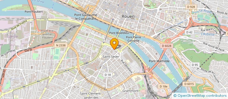 localisation de l'entreprise SCI BCLRV  ROUEN