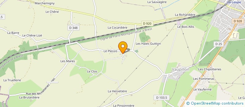 localisation de l'entreprise SCI BCLV à VAUPILLON