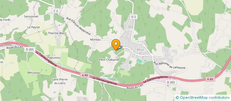 localisation de l'entreprise SCI BCM  BOULAZAC ISLE MANOIRE