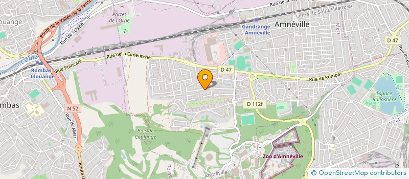 localisation de l'entreprise SCI BCNN  AMNEVILLE